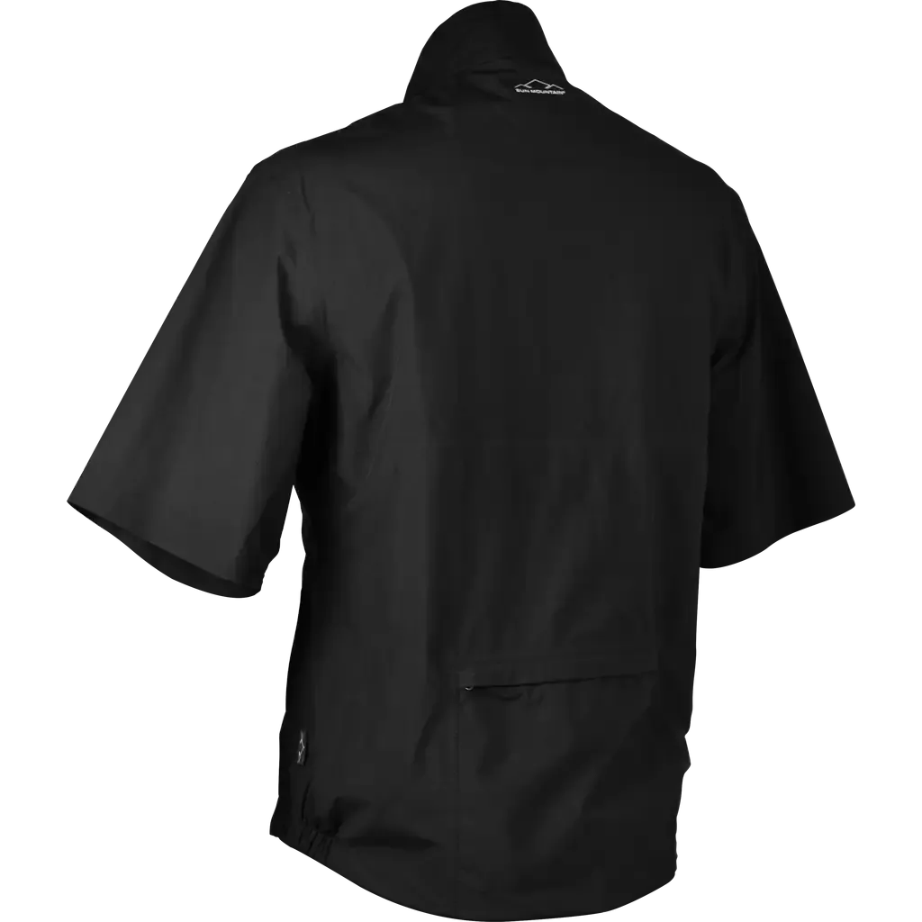 2024 Sun Mountain Men's Monsoon Short Sleeve Jacket - Black