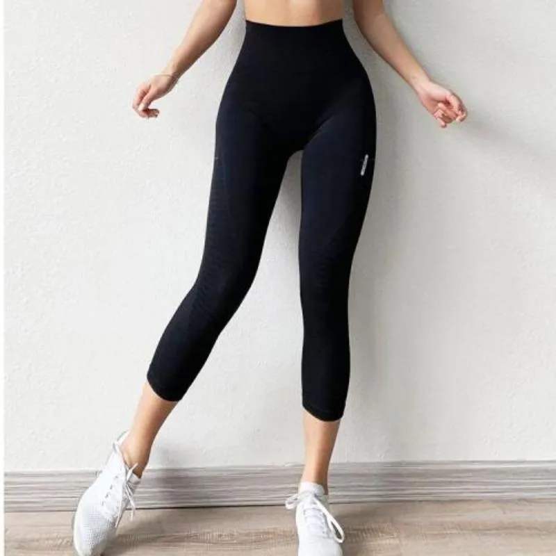 Abdominal Seven-point Skinny Leggings