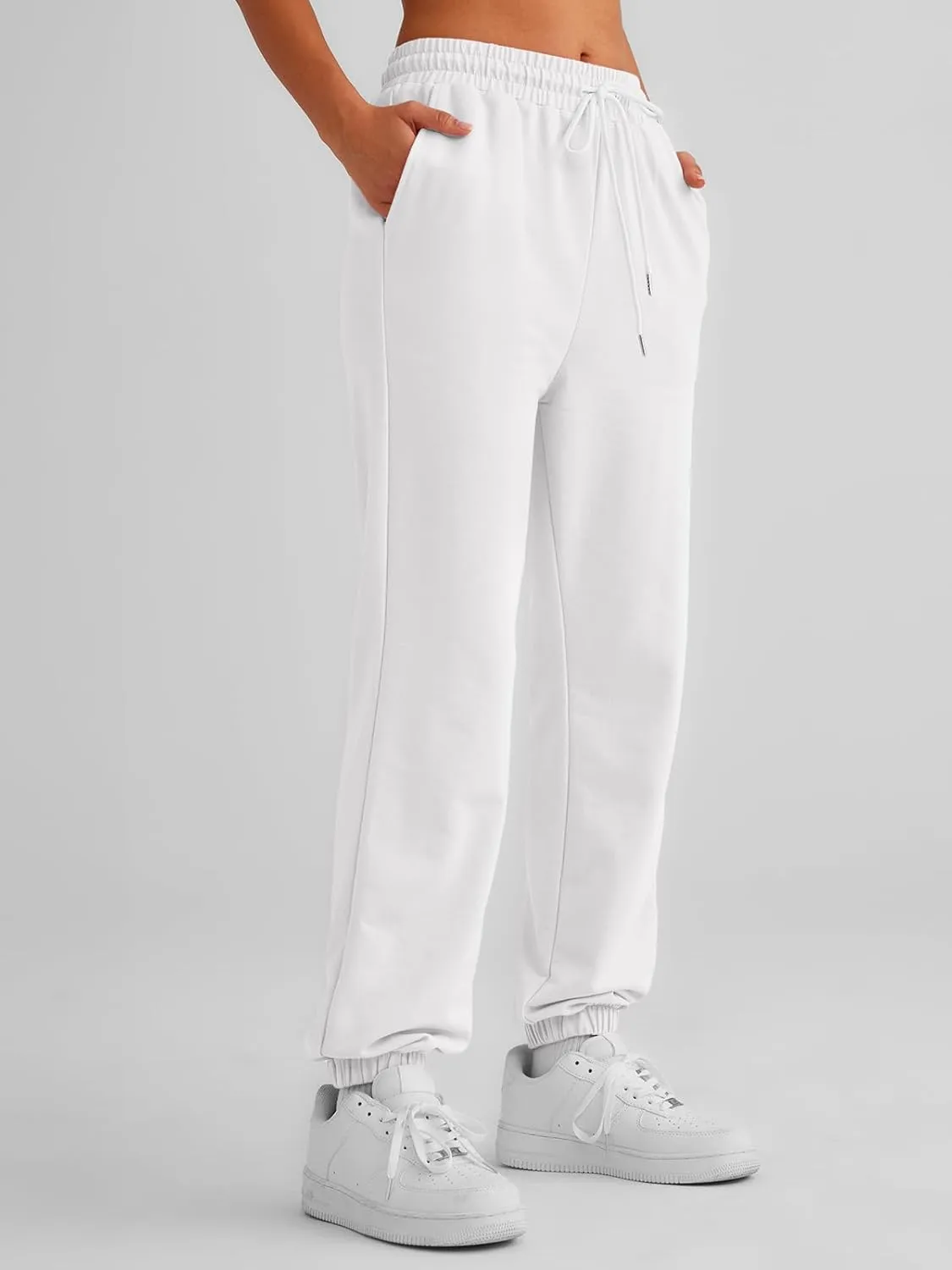 AUTOMET Women's Cinch Bottom Sweatpants Athletic Joggers Lounge Pants with Pockets