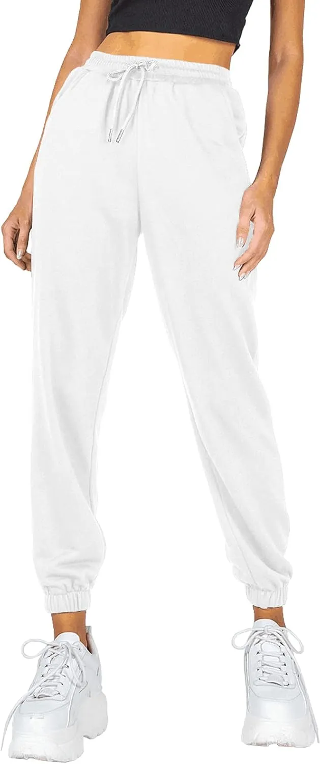 AUTOMET Women's Cinch Bottom Sweatpants Athletic Joggers Lounge Pants with Pockets
