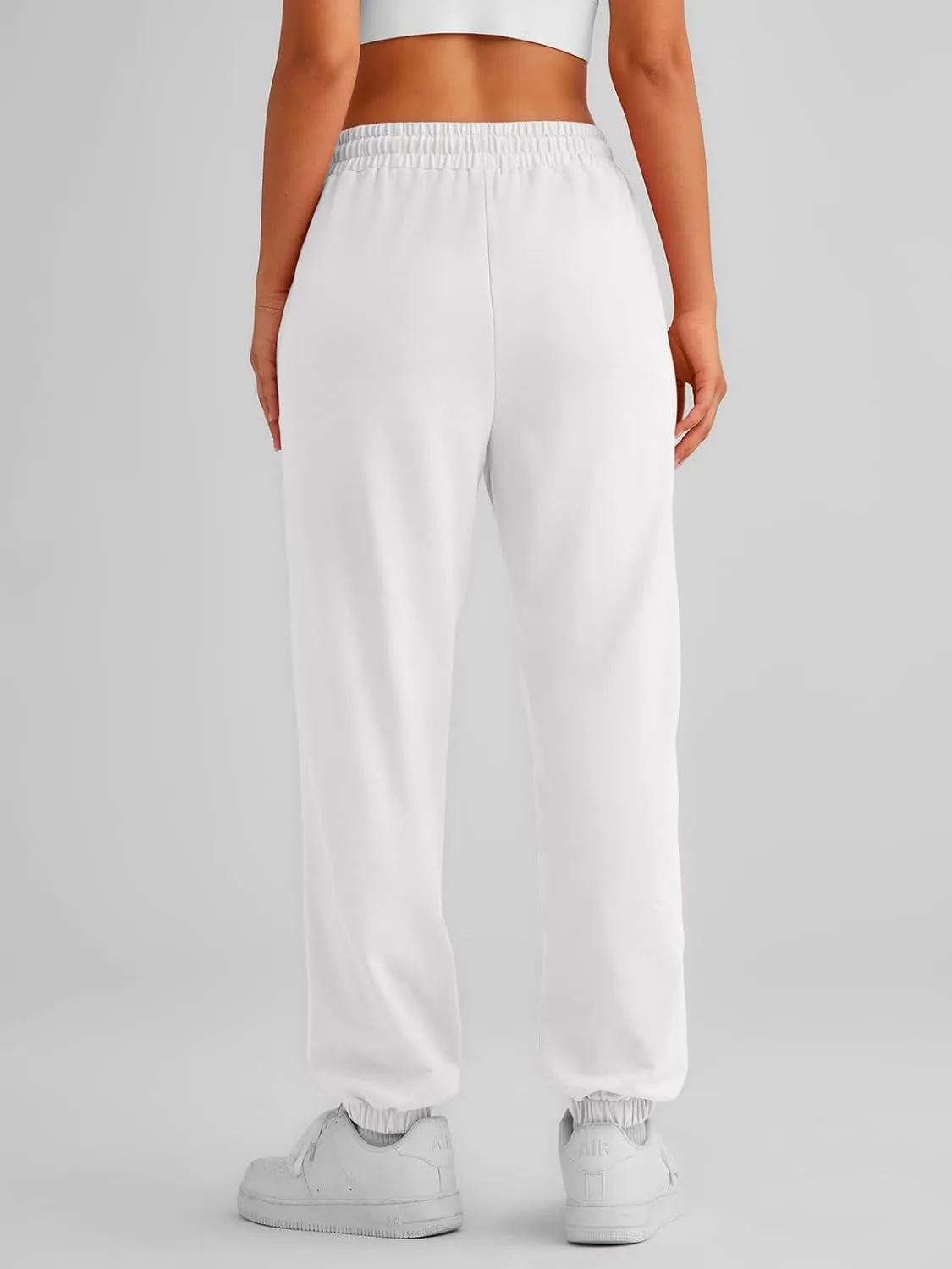 AUTOMET Women's Cinch Bottom Sweatpants Athletic Joggers Lounge Pants with Pockets