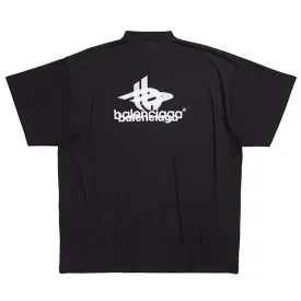 Balenciaga Layered Sports Oversized T-Shirt
