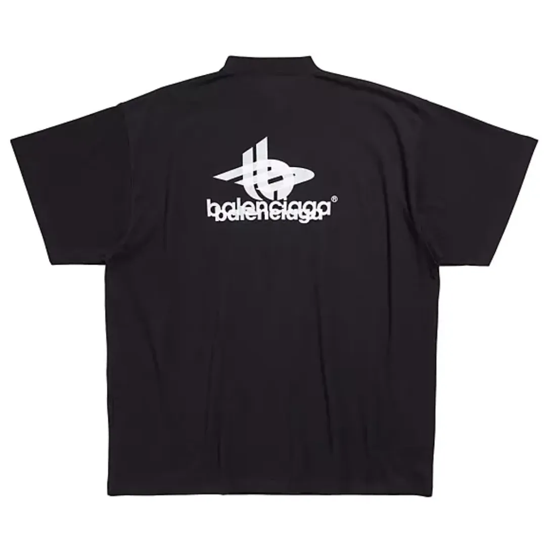 Balenciaga Layered Sports Oversized T-Shirt