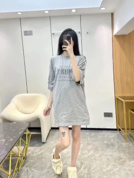 Balenciaga Printed Grey T-Shirt