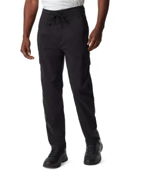 BASS OUTDOOR Slim Straight Fit Cargo Pants Black 34