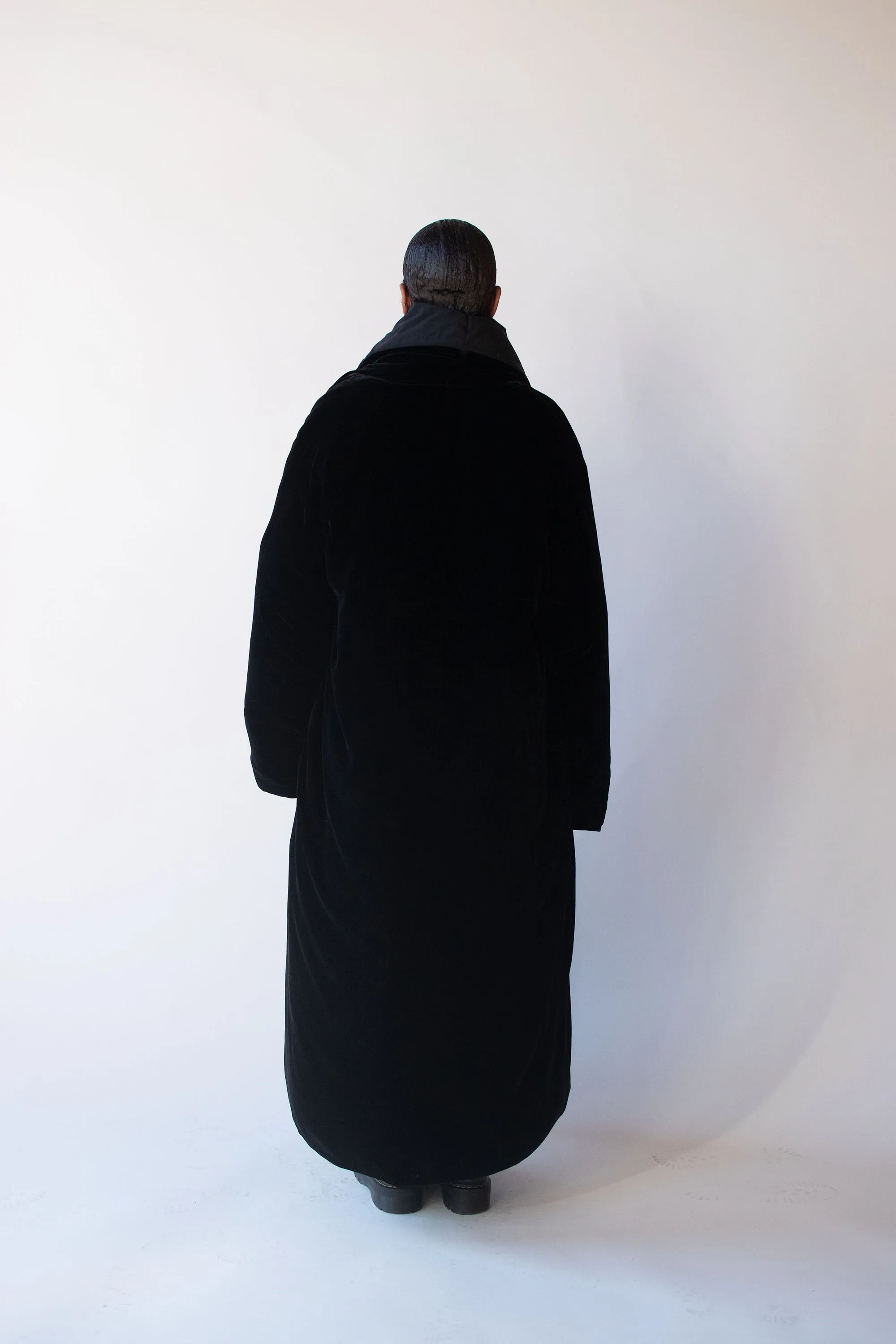 Black Velvet Puffer | Donna Karan