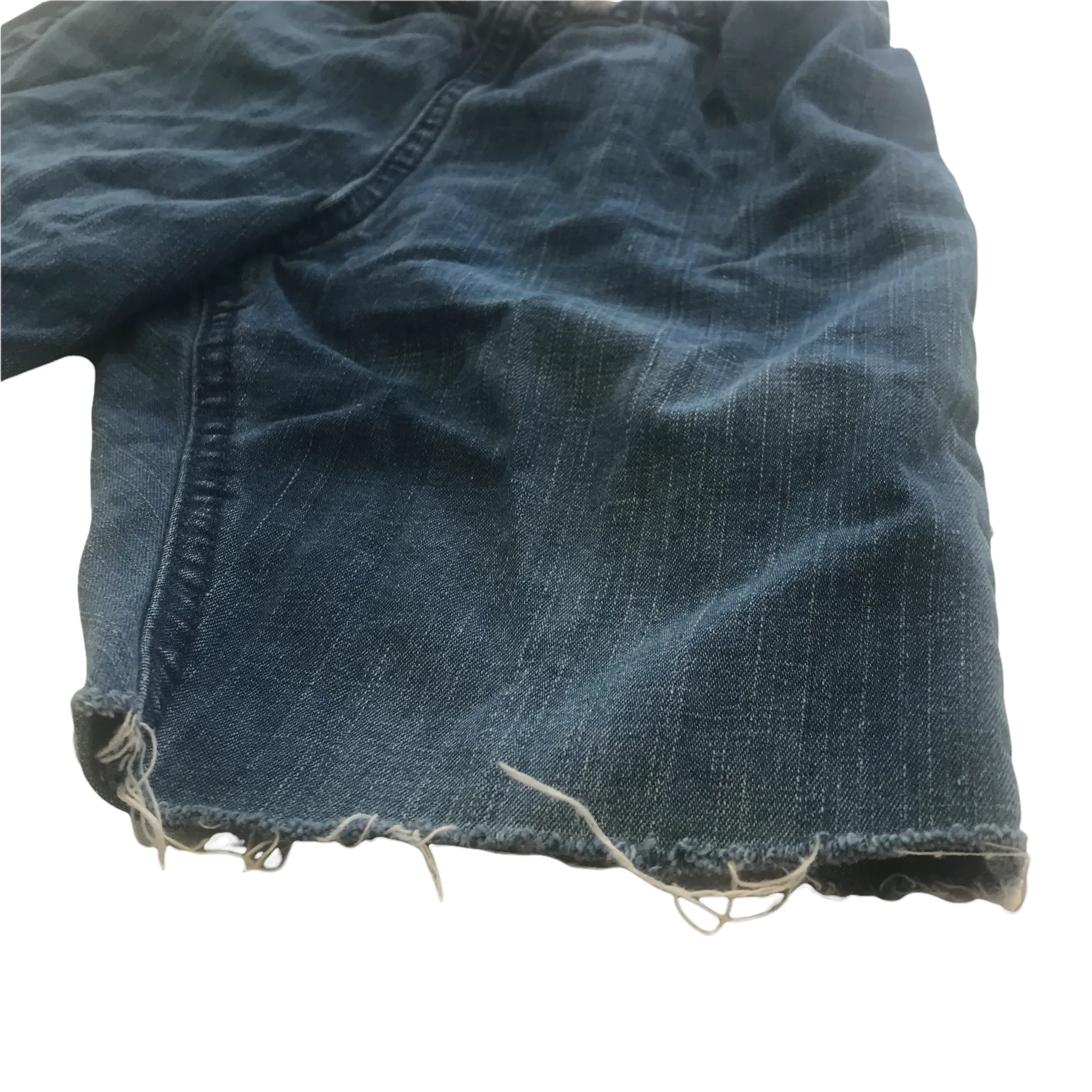 H&M Ripped Blue Denim Shorts Age 5