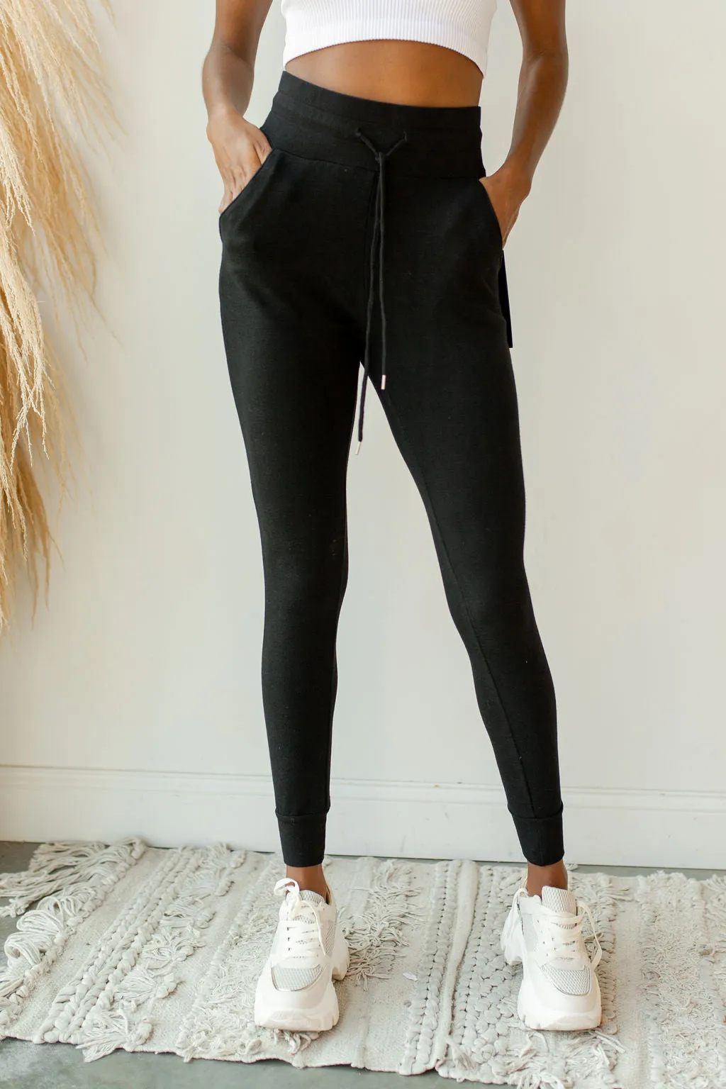 highwaist slim fit joggers