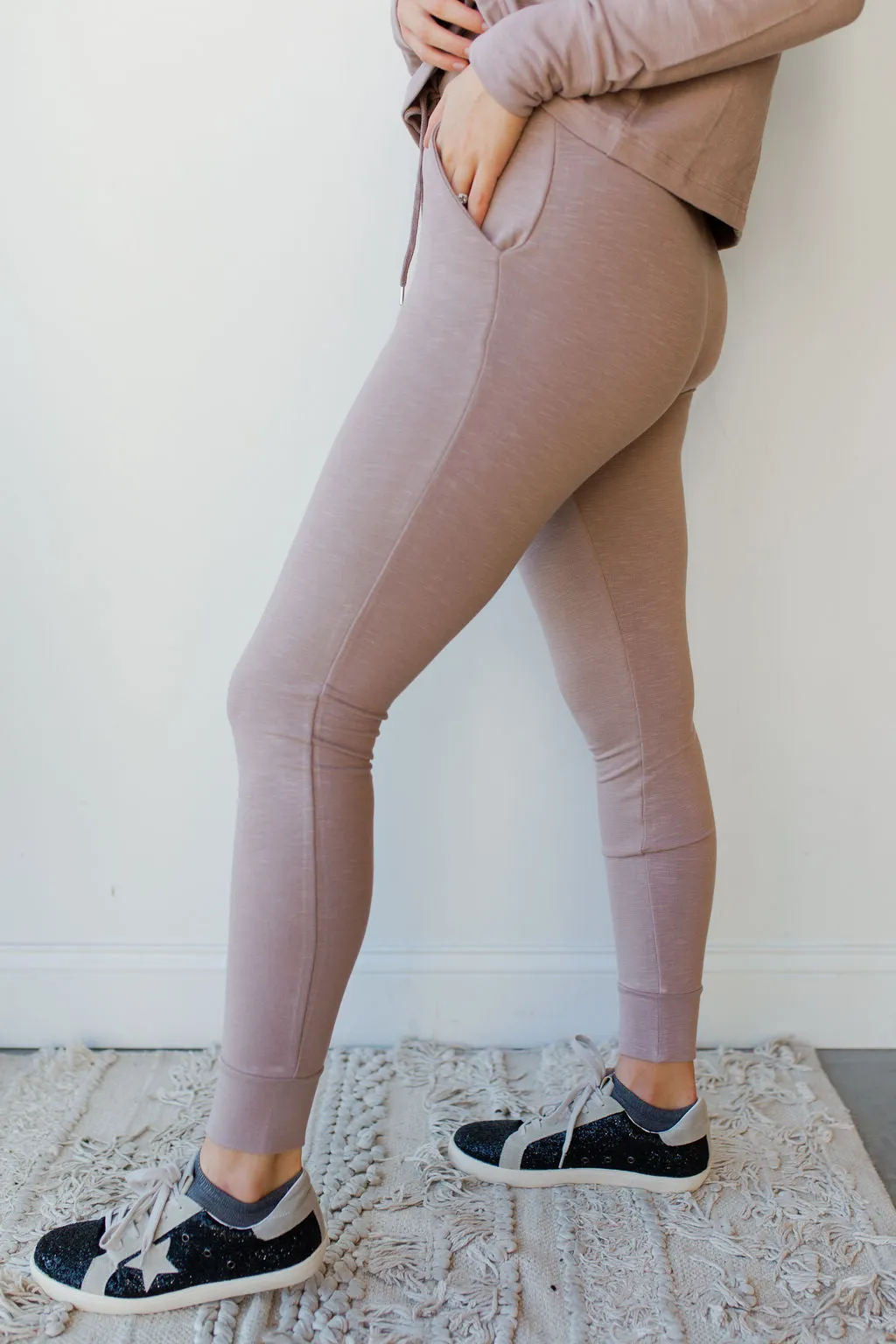 highwaist slim fit joggers