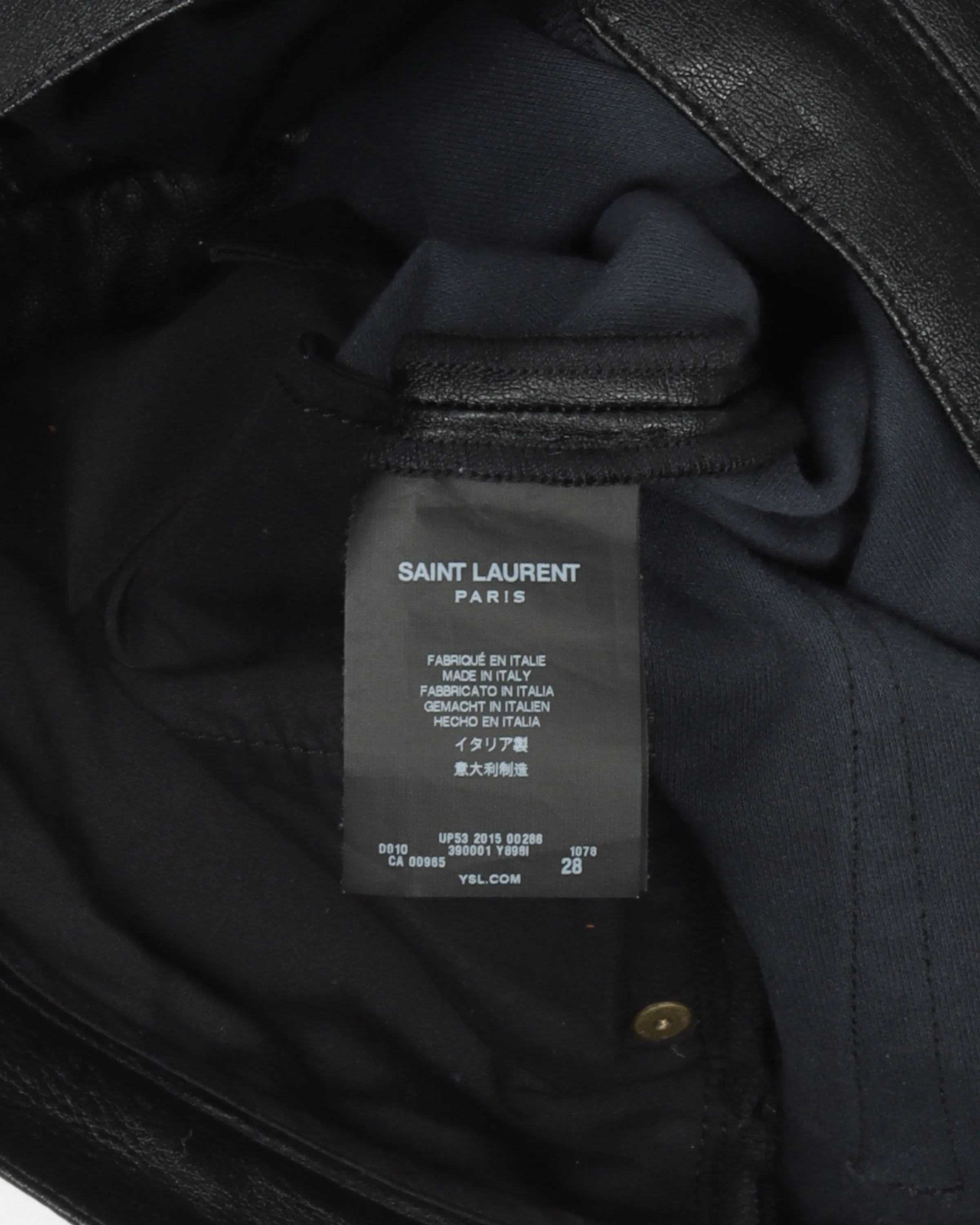 Leather D02 Pants