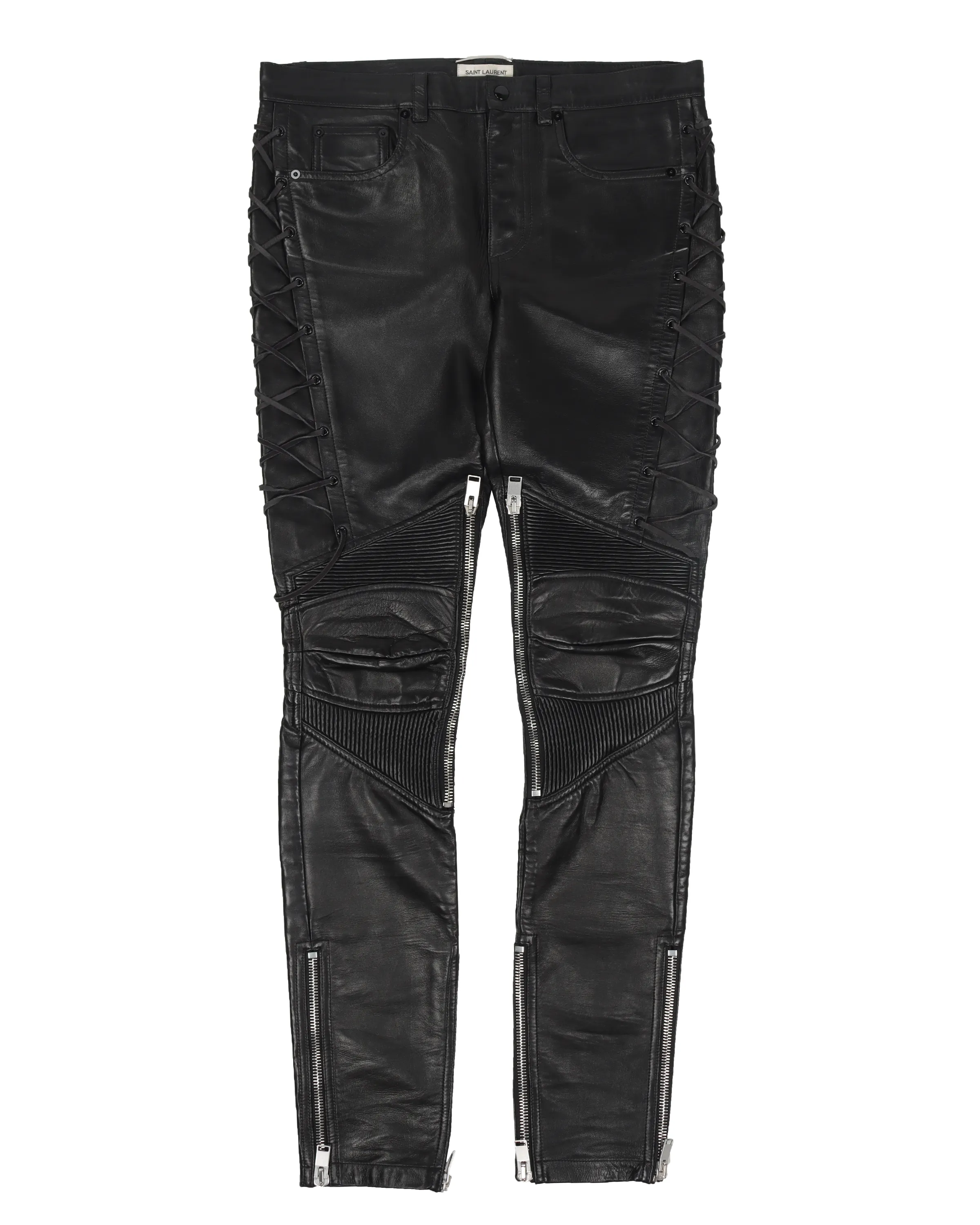 Leather Tassled Moto Pant (2013)