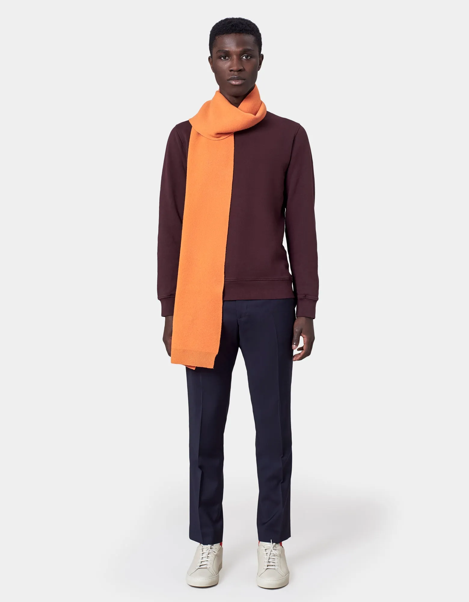 Merino Wool Scarf - Soft Yellow