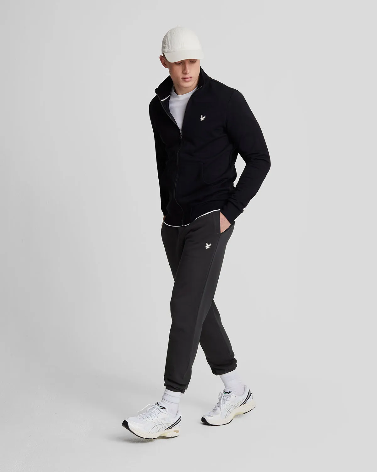 Premium Diagonal Weave French Terry Joggers