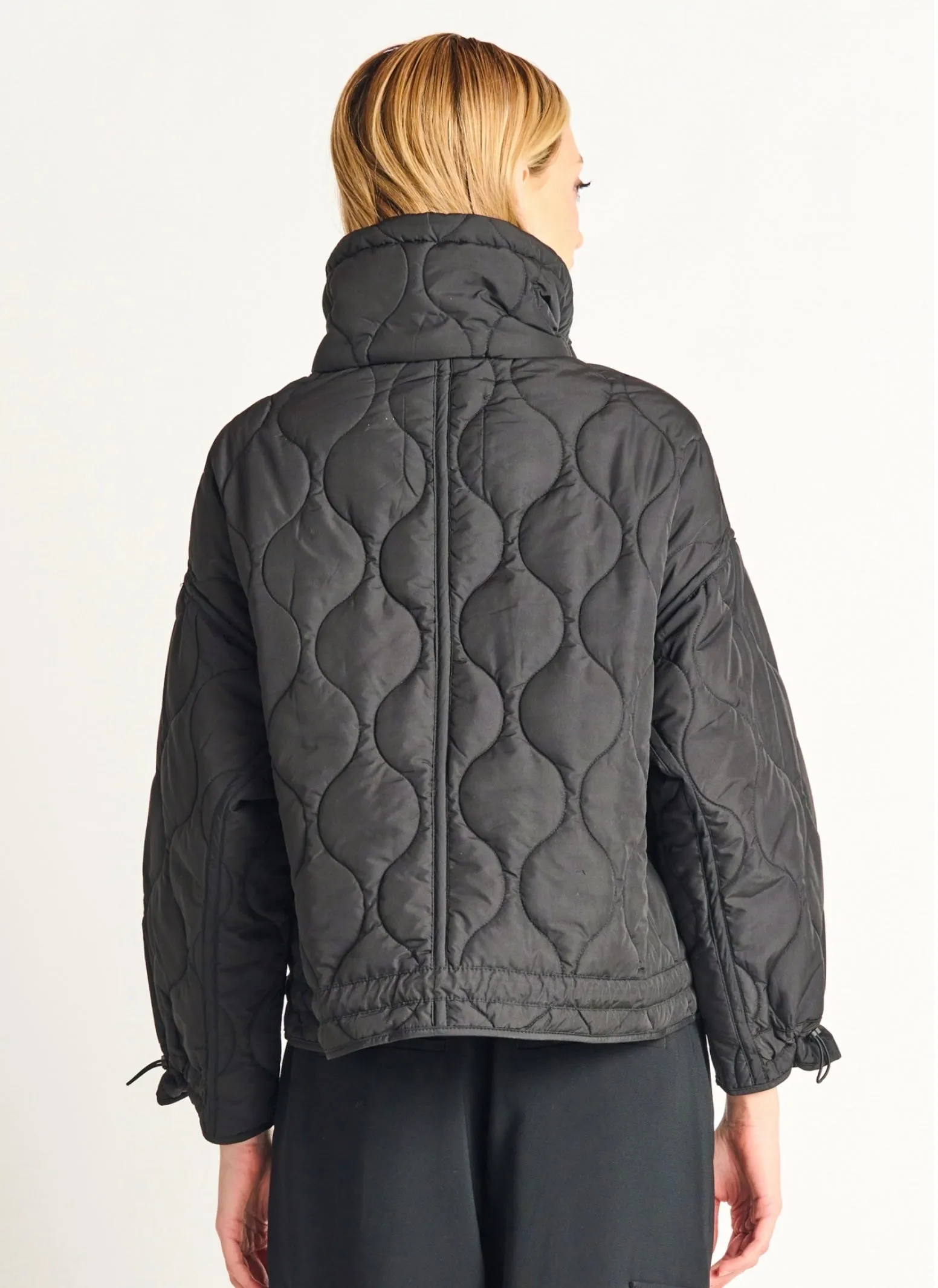 Quilted Puffer Coat Jacket