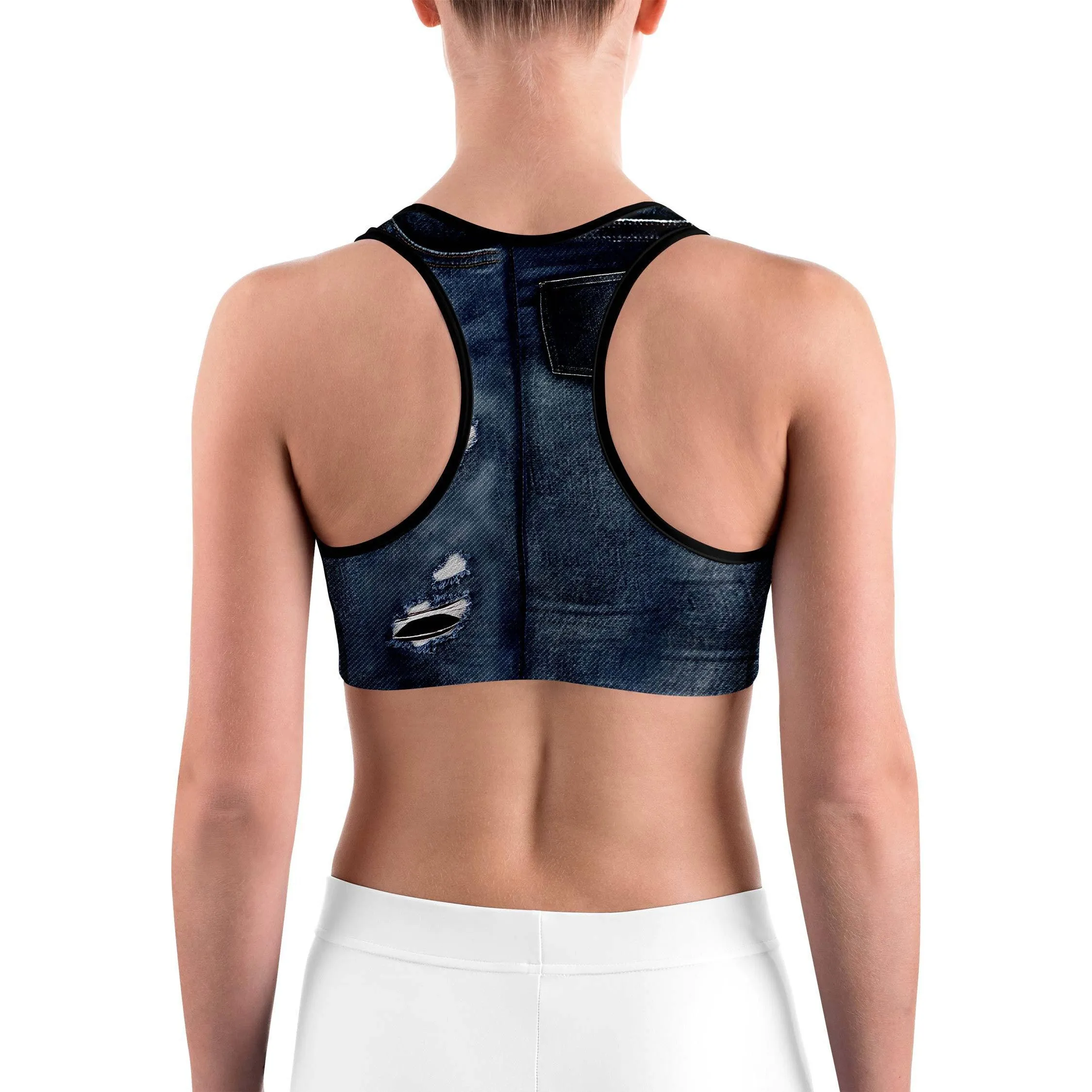 Realistic Denim Sports bra