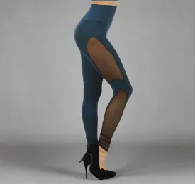 Side Mesh High Waist Leggings