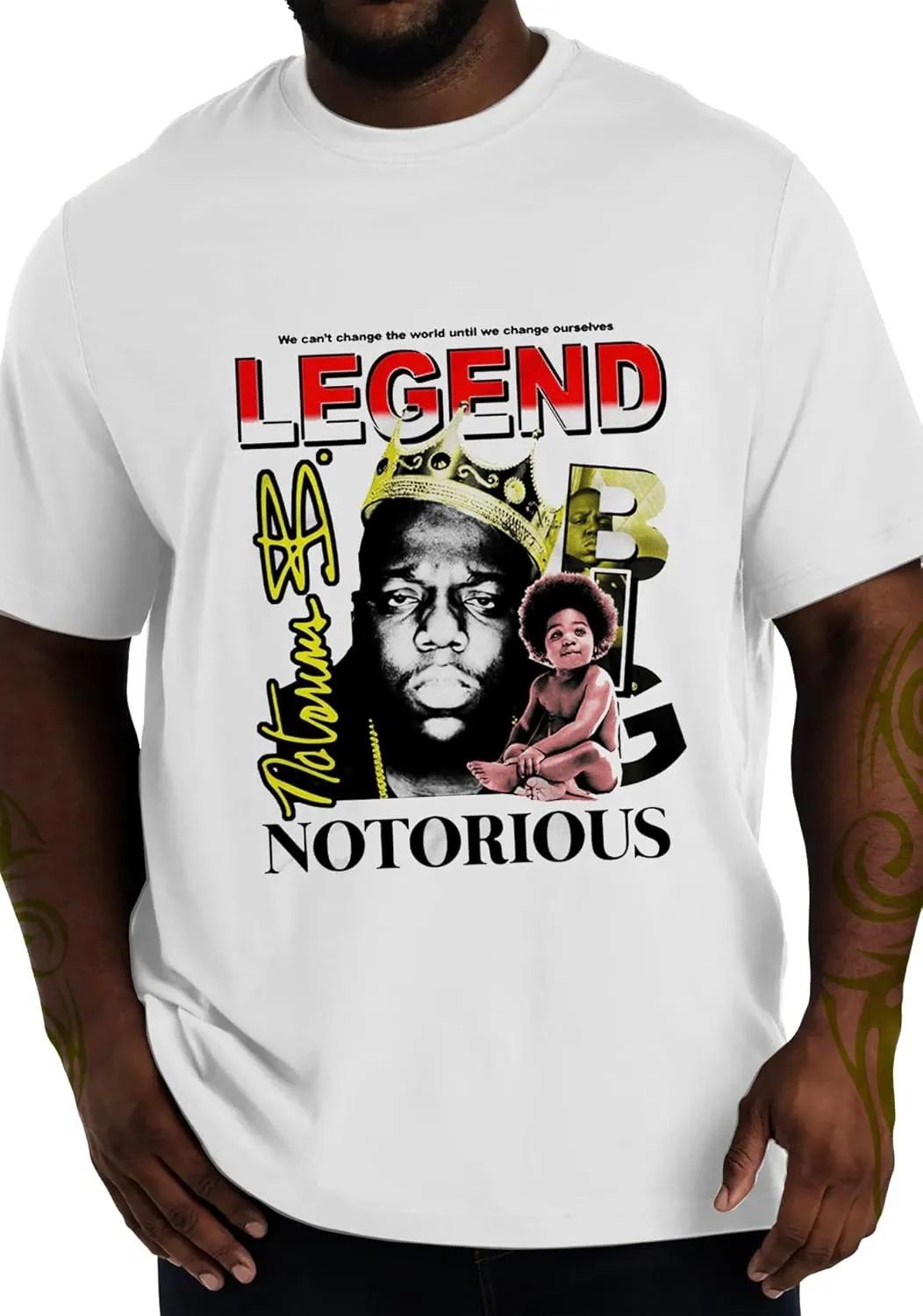 Swag Point Mens Graphic T Shirts  100% Cotton Short Sleeve Urban Trendy Fashion Casual Tops Streetwear Hip Hop Tee