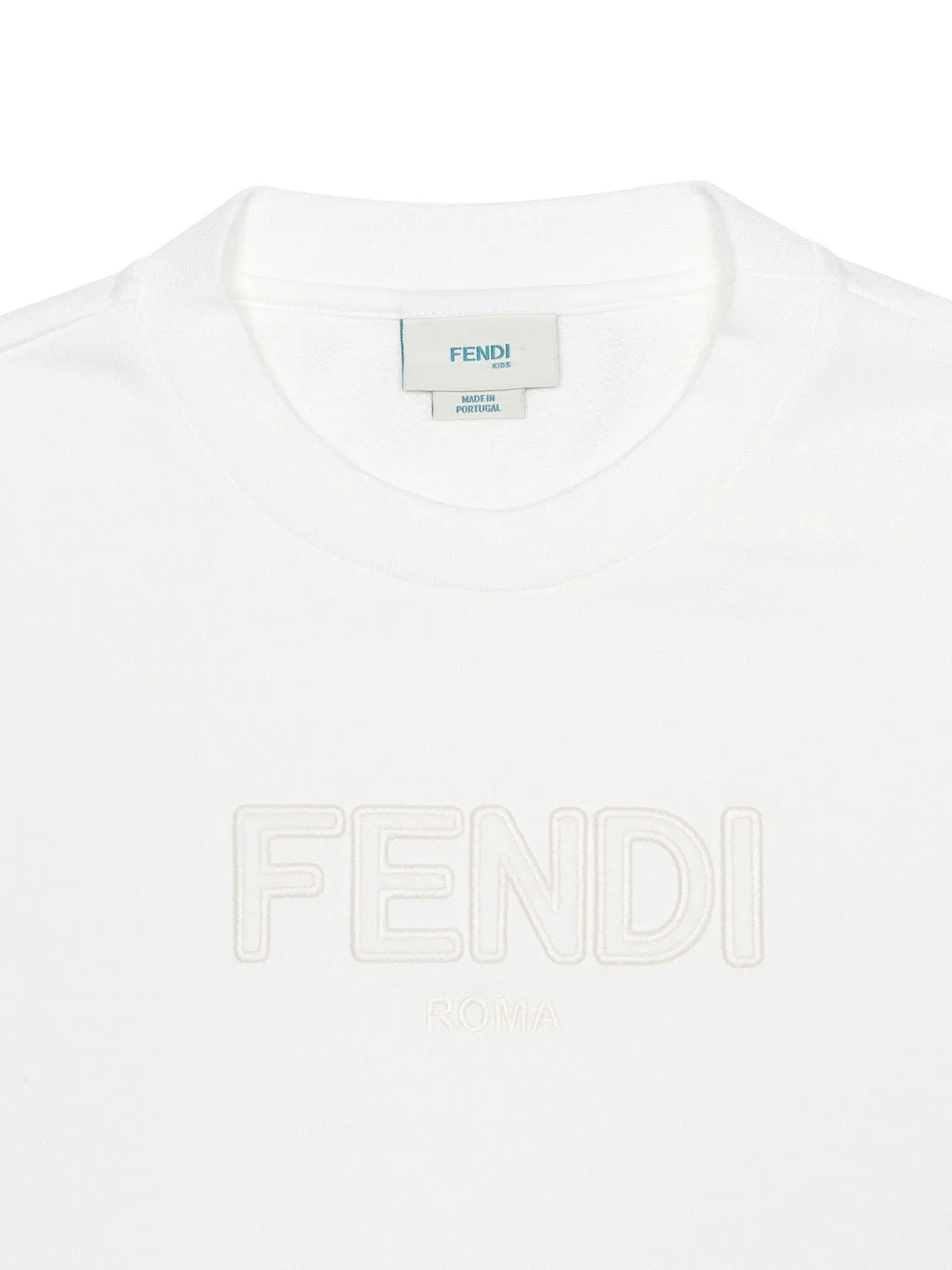 Sweatshirt mit Logo - Weiß