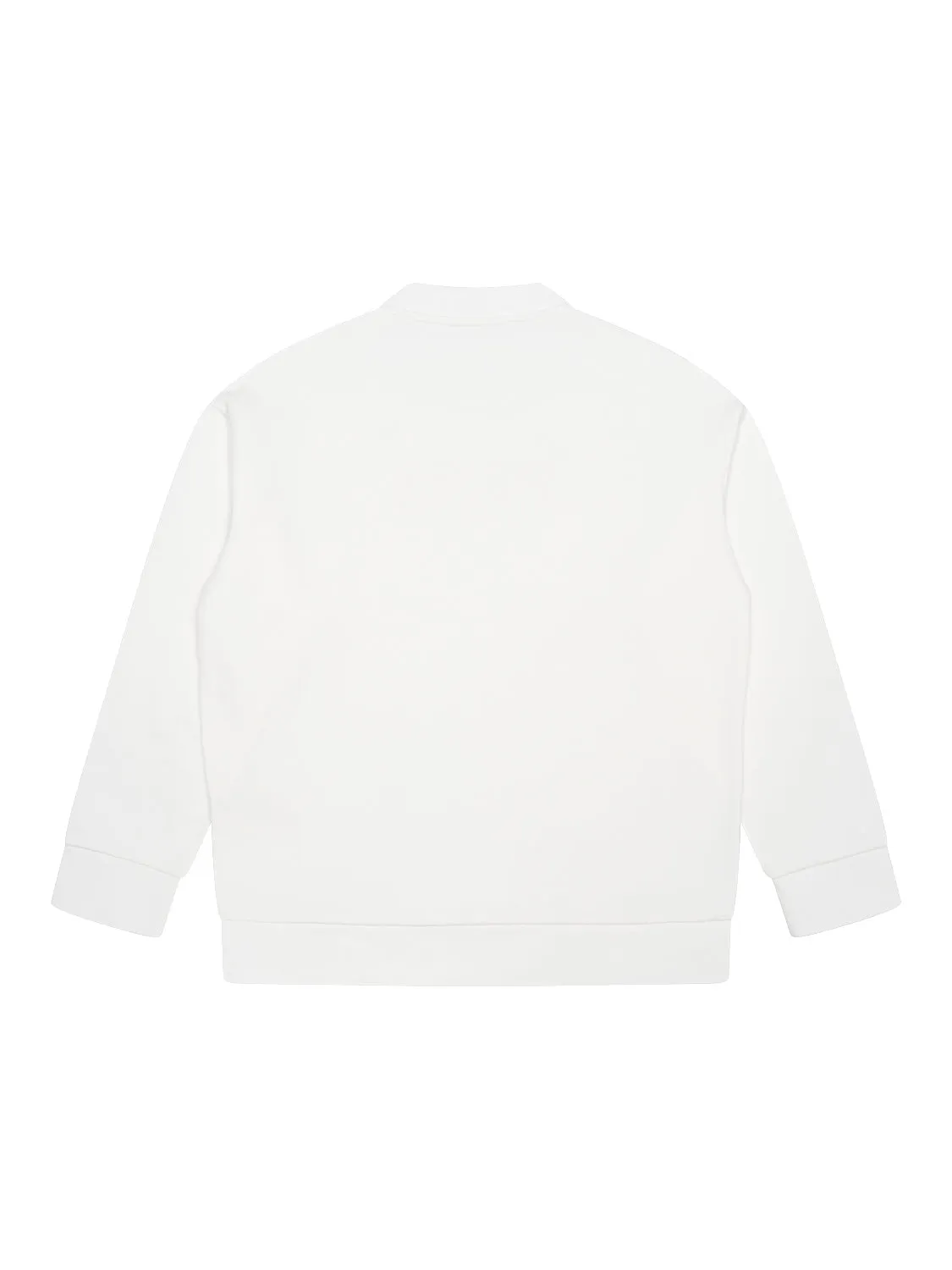 Sweatshirt mit Logo - Weiß