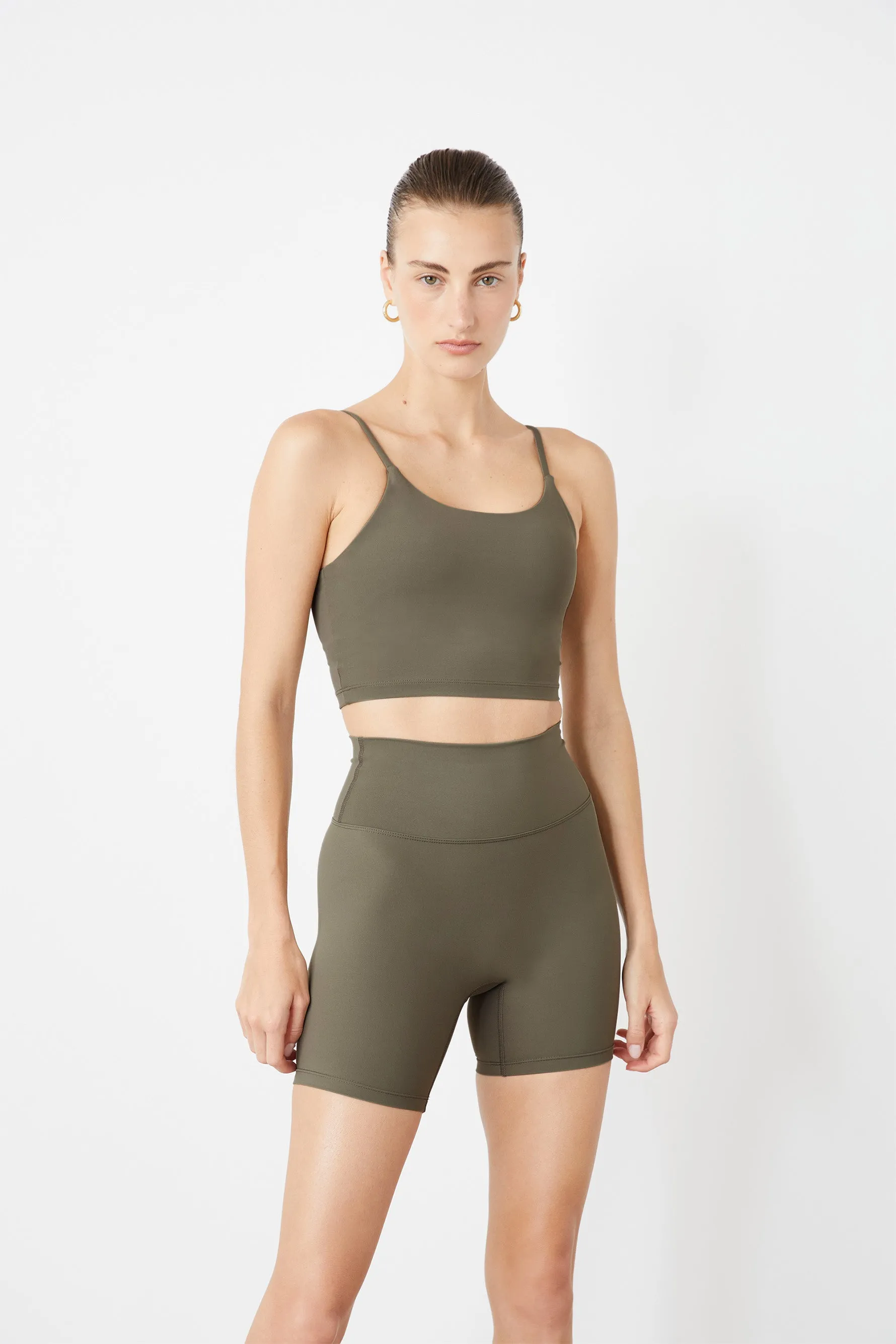Tank Bra - Olive Green