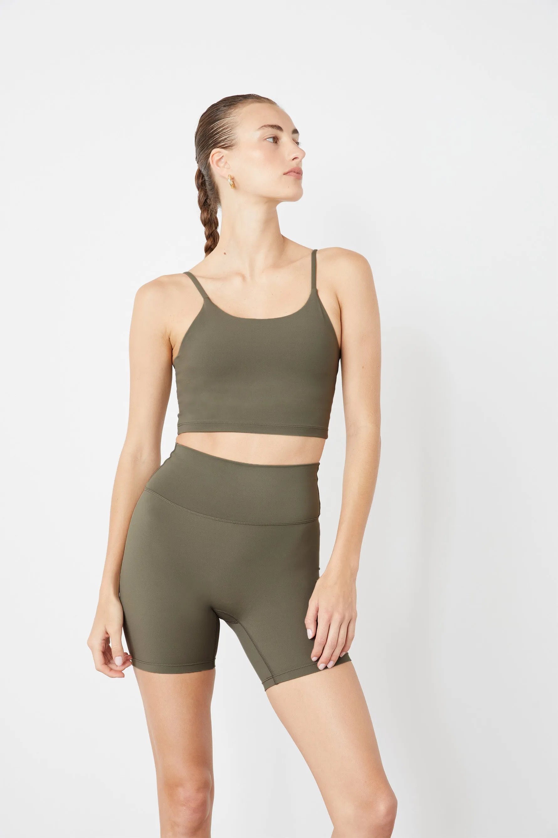 Tank Bra - Olive Green