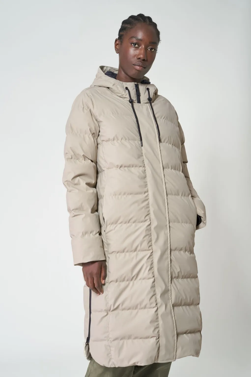Tanta Puddle Coat - Stone Grey