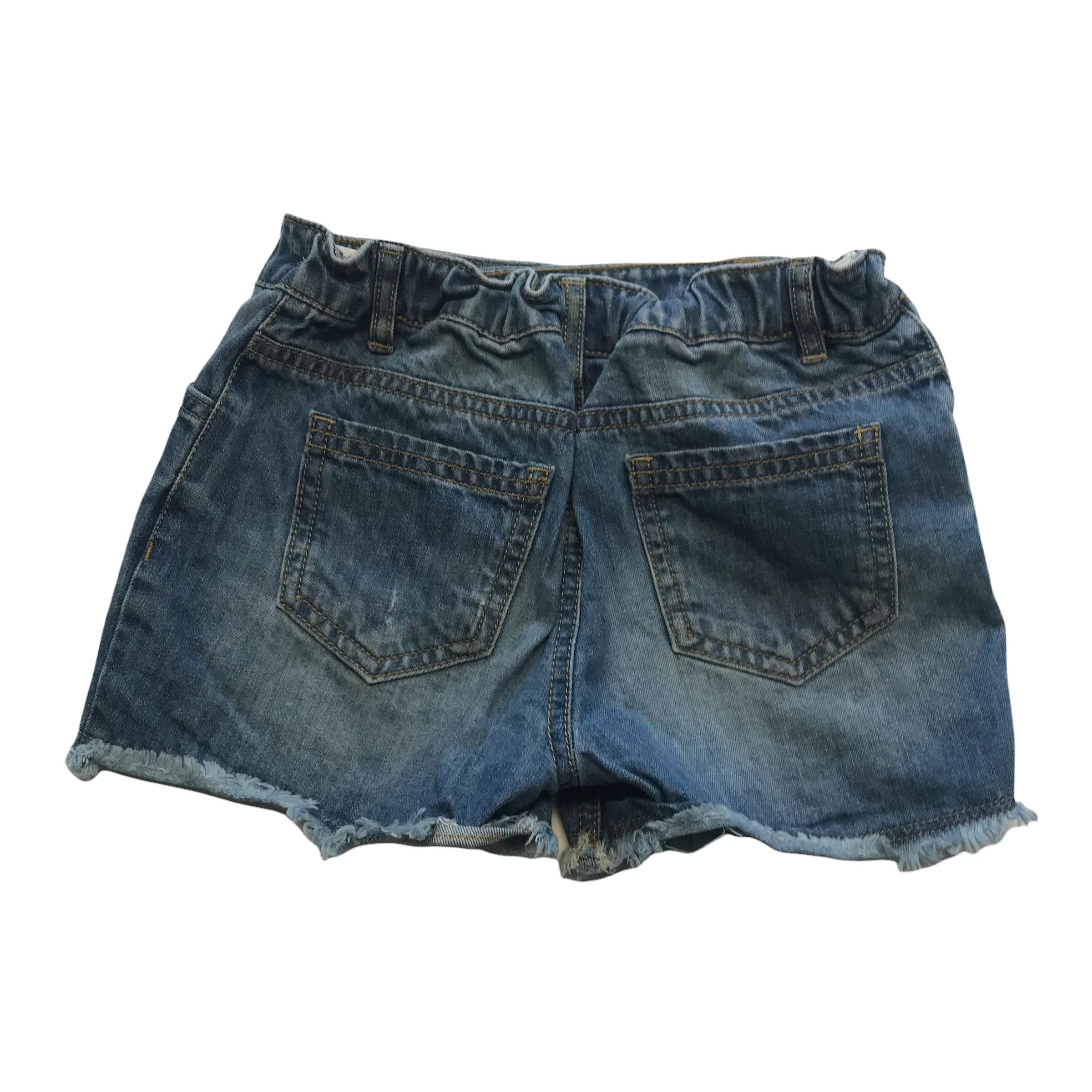 Tu Blue Ripped Denim Shorts Age 8