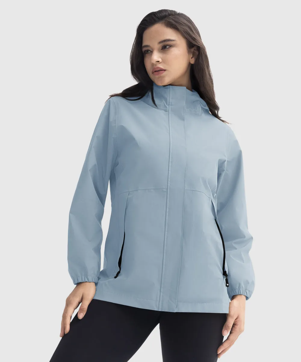Women's Hood Cycling Bike Waterproof Jackets